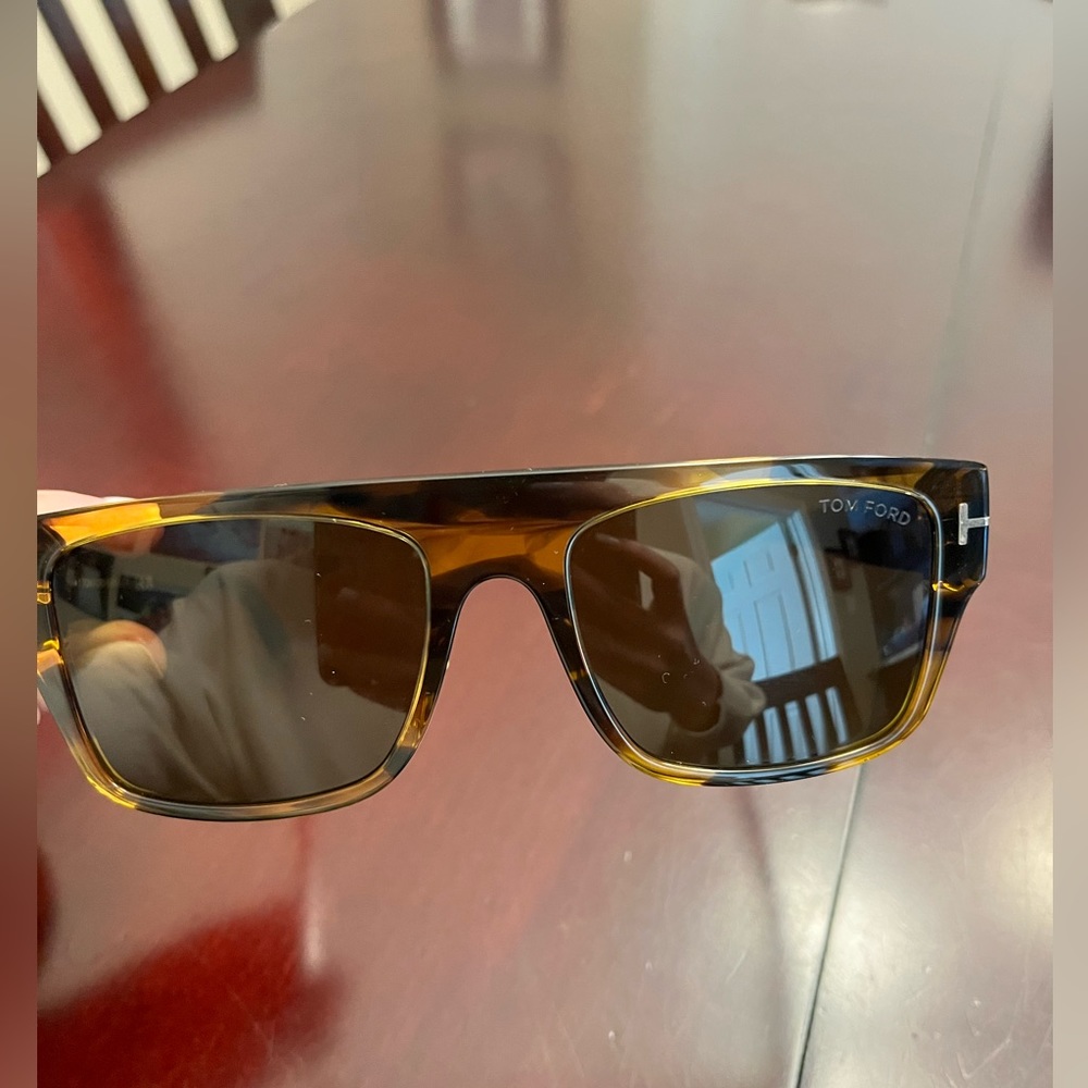 TOM FORD sunglasses - Fausto style - Dark Havana color - Picture 1 of 16